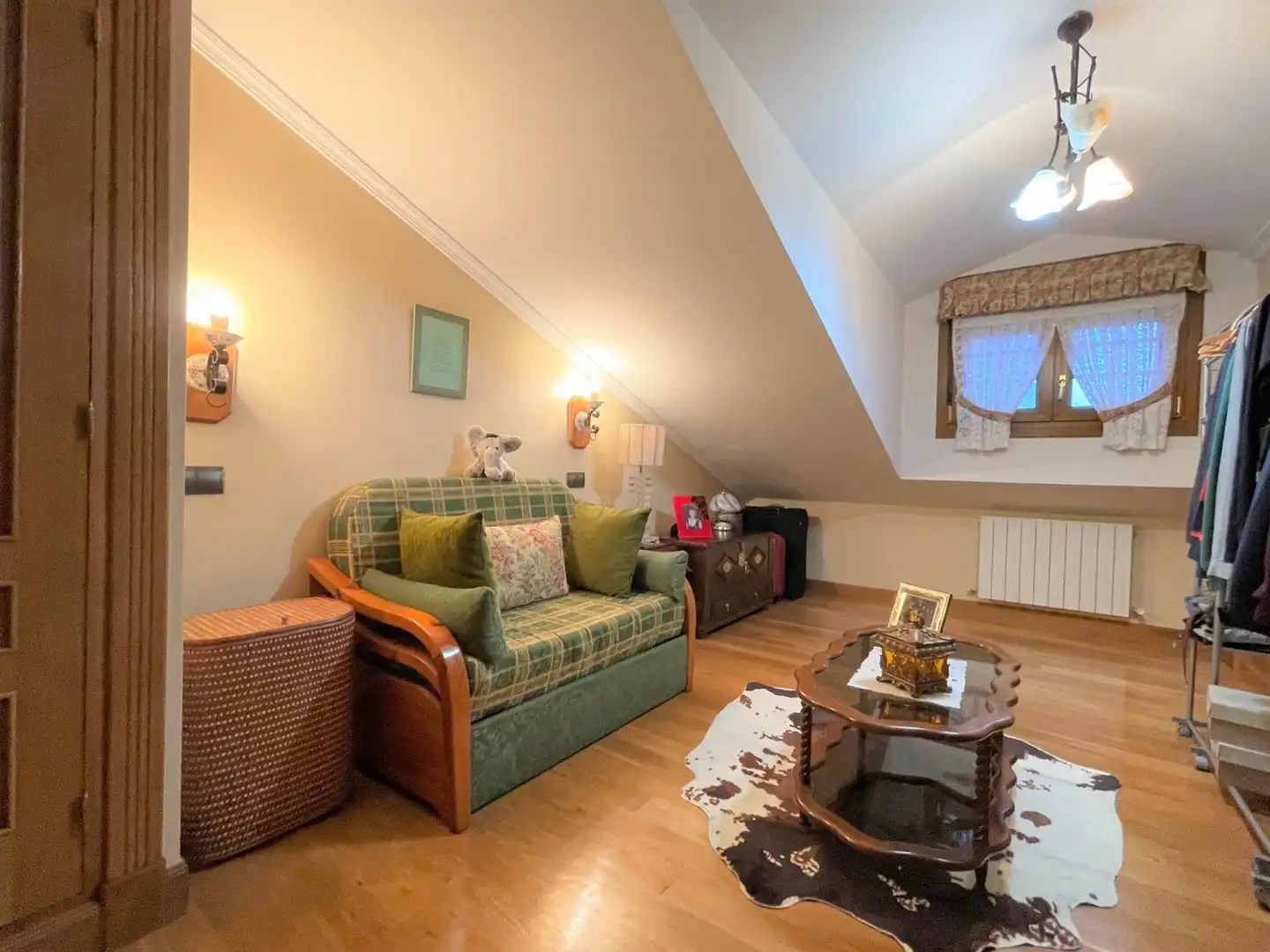 Sala de estar de Casa o chalet en venta en Berango con Jardín privado