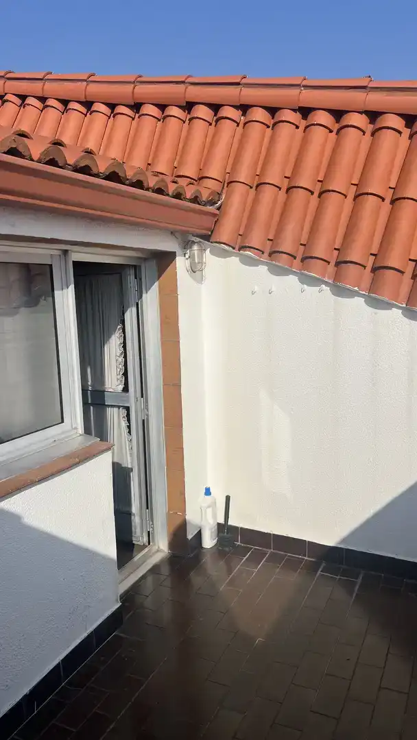 Terrasse von Wohnung zur Miete in Nigrán mit Privatgarten, Parkett und Möbliert