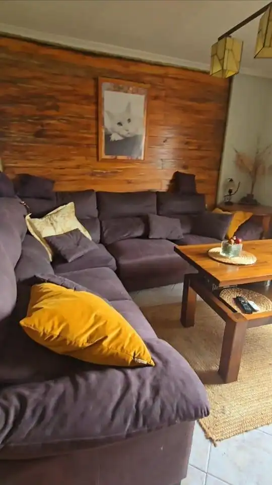 Wohnzimmer von Dachboden zum Verkauf in Murcia mit Klimaanlage und Heizung