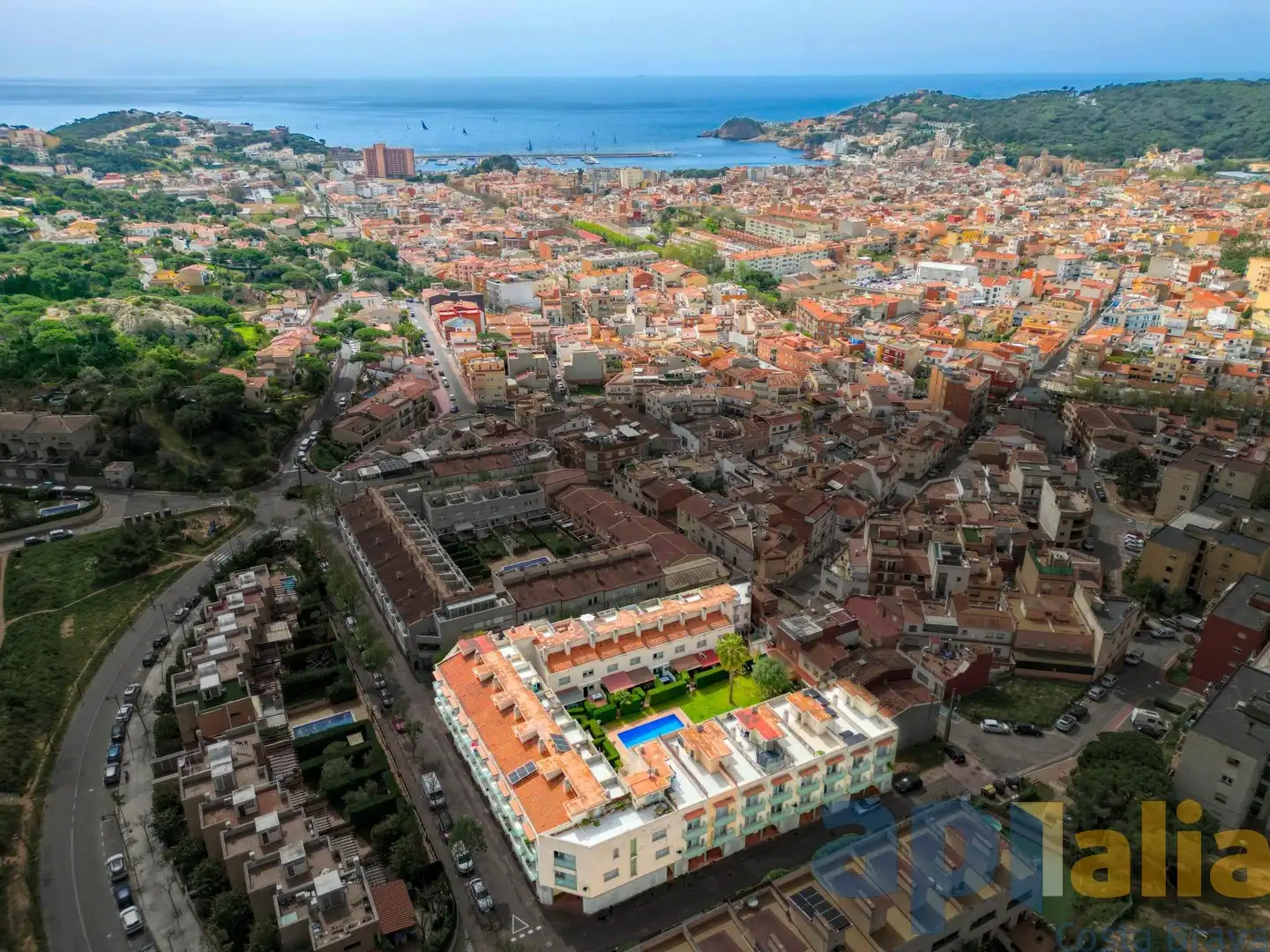 Exterior view of Detached homes for sale in Sant Feliu de Guíxols  with Heating, Private garden and Terrace