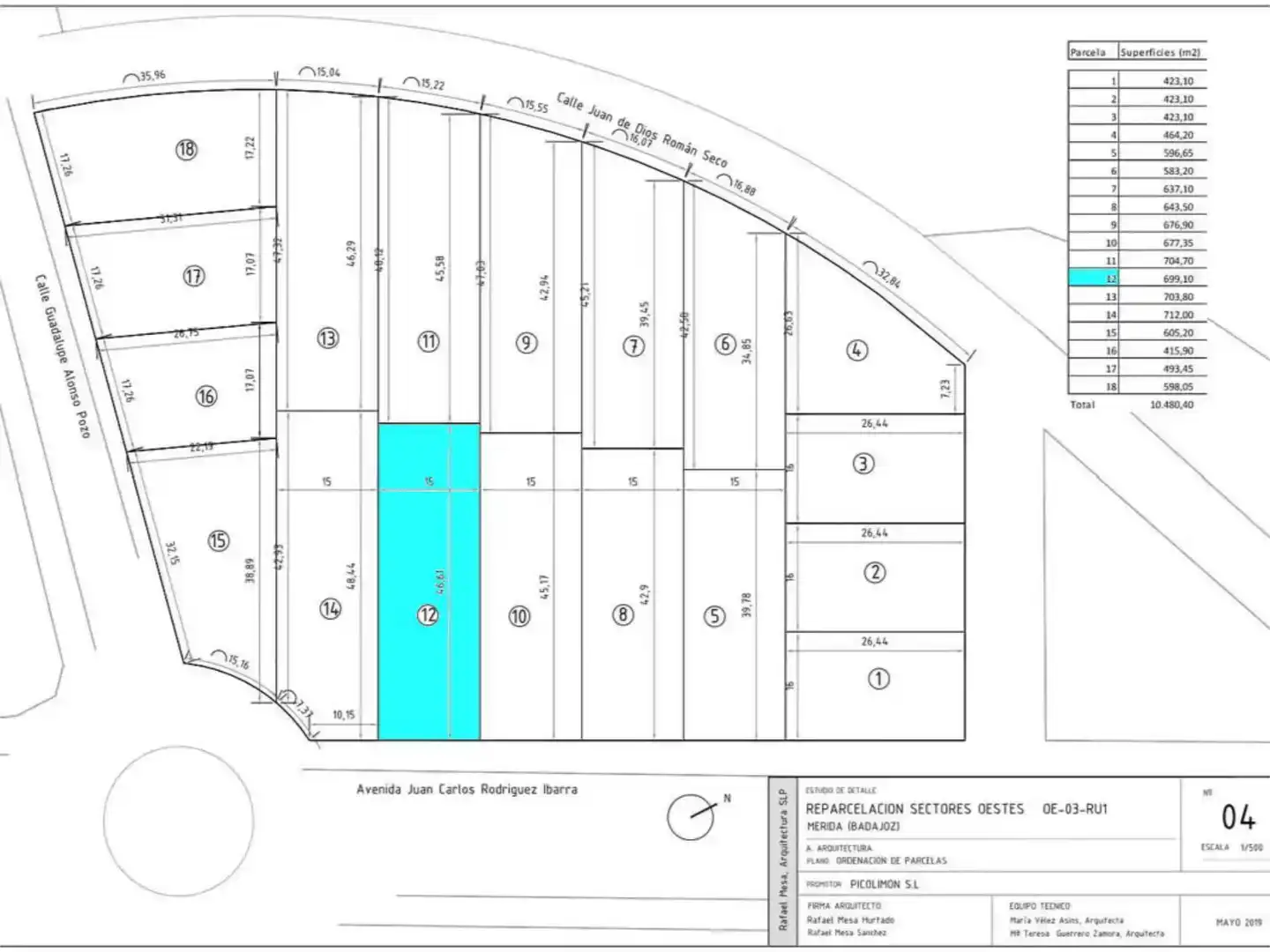 Terreno en venta en Oeste