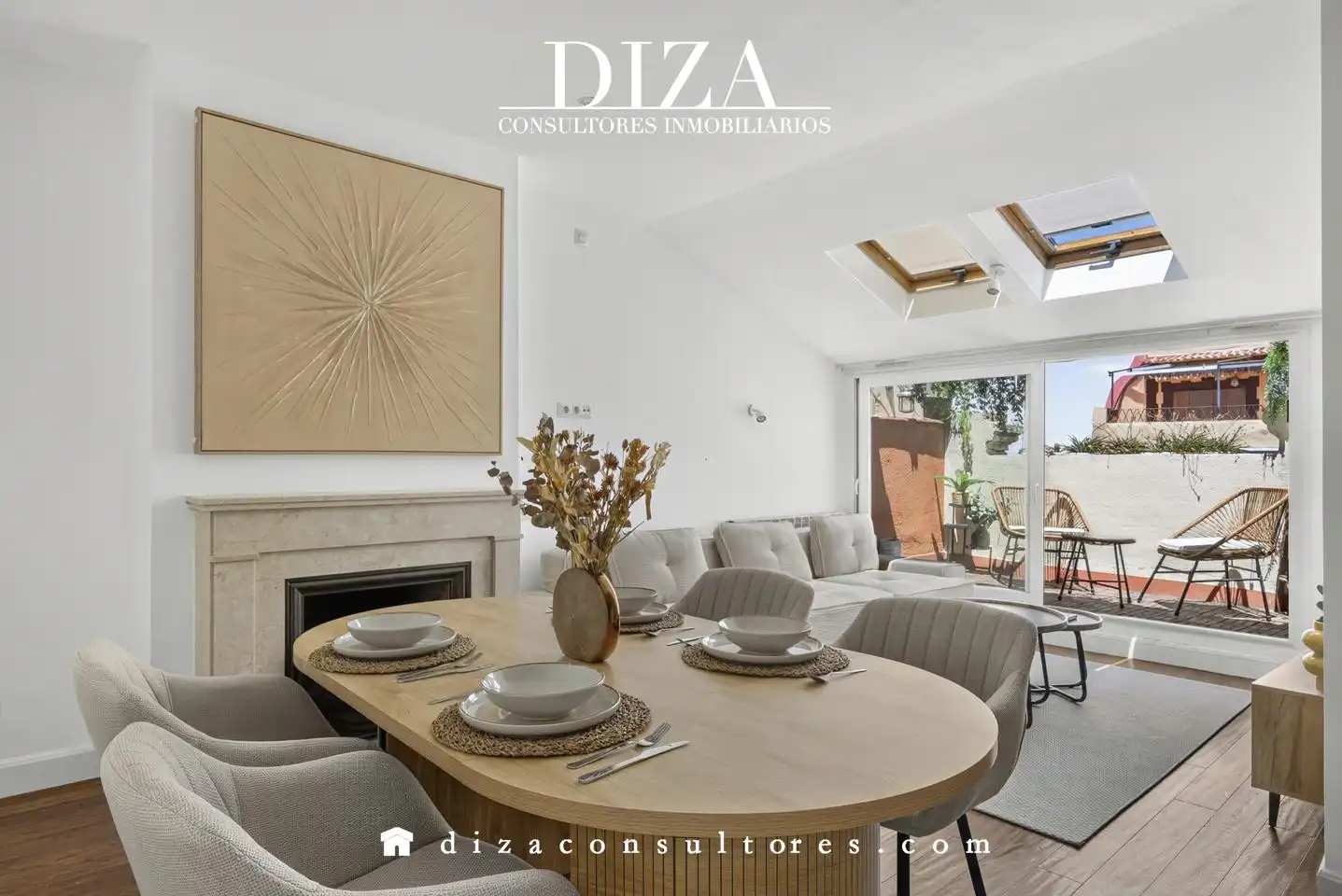 Comedor de Ático en venta en Madrid con Aire acondicionado, Calefacción y Terraza