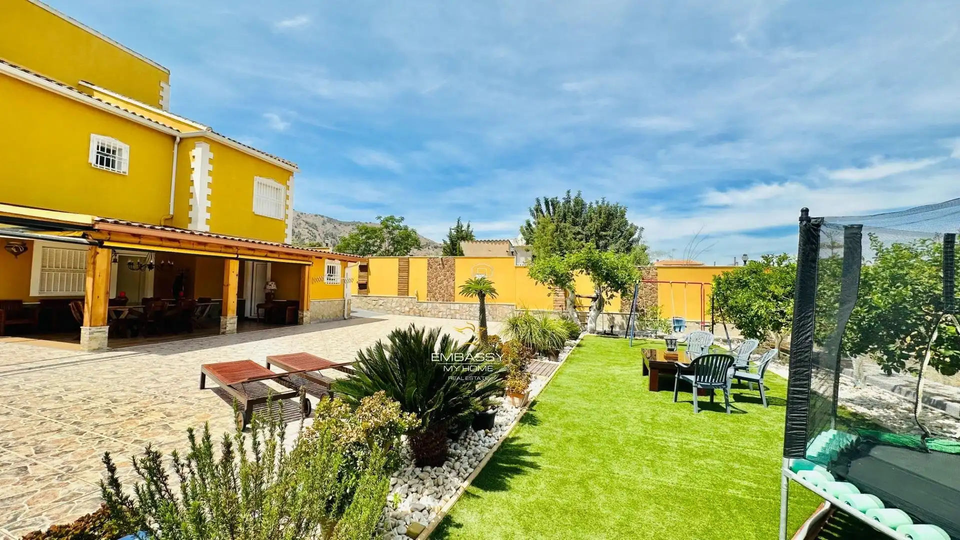 Jardí de Casa o xalet en venda en Orihuela amb Calefacció, Jardí privat i Terrassa