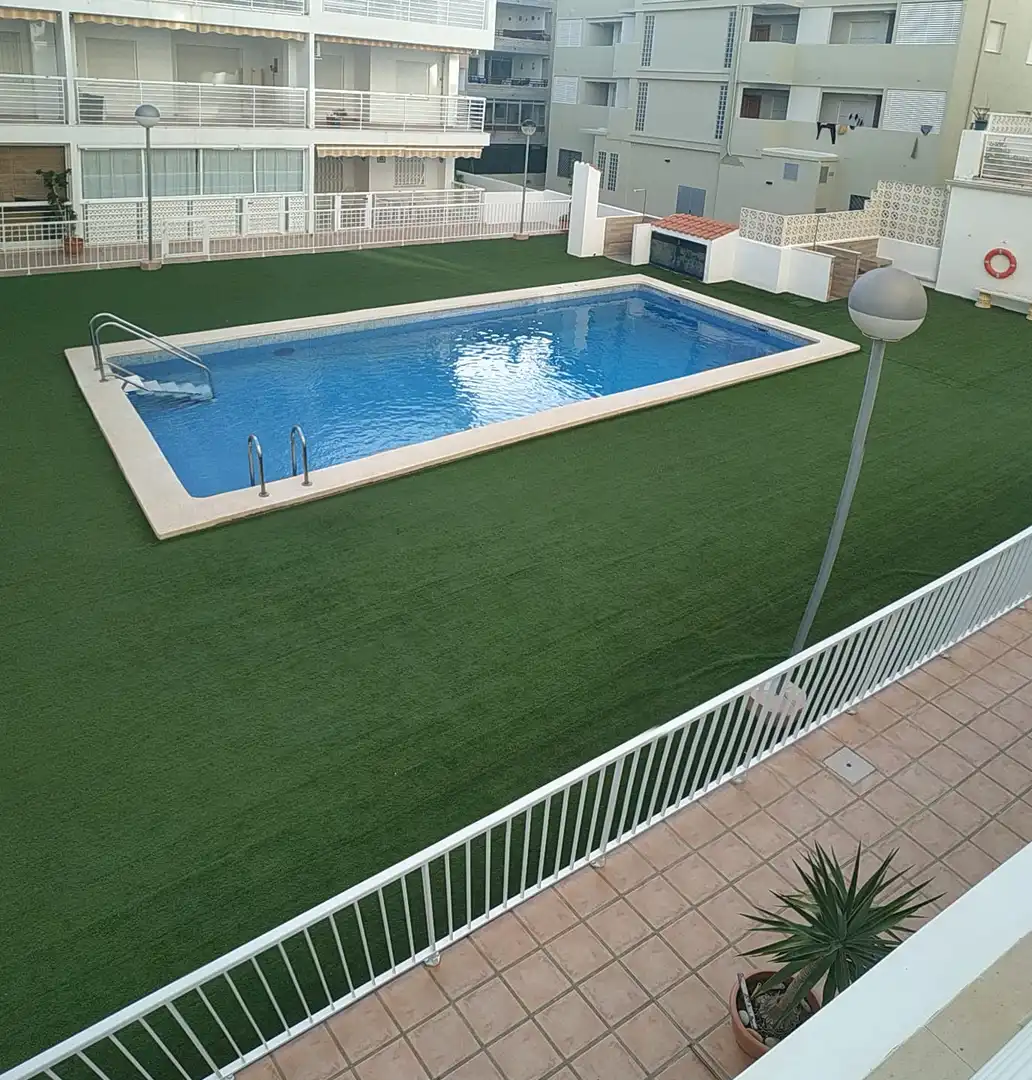 Piscina de Apartamento en venta en Oropesa del Mar / Orpesa con Piscina y Amueblado