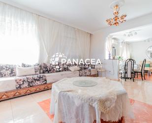 Living room of Single-family semi-detached for sale in Vícar  with Air Conditioner, Terrace and Balcony