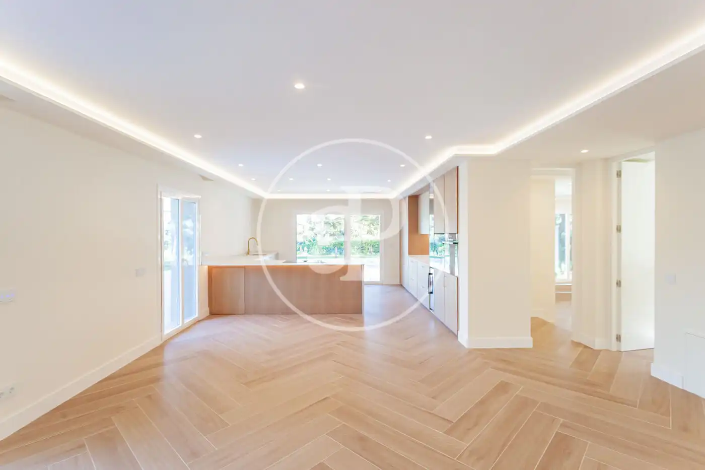 Sala d'estar de Casa o xalet en venda en Ciudalcampo amb Aire condicionat, Calefacció i Jardí privat