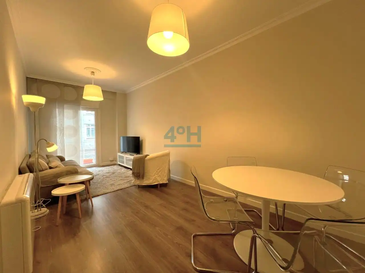 Sala de estar de Piso en venta en Ourense Capital  con Calefacción y Balcón