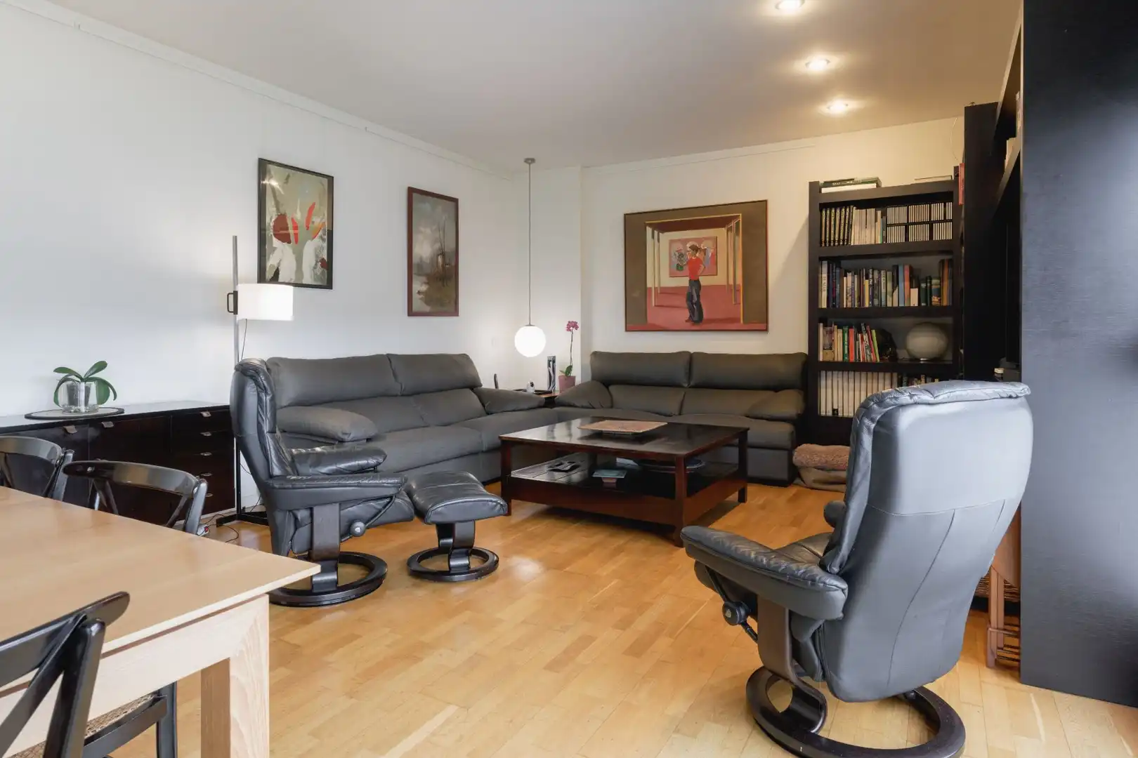 Sala de estar de Piso en venta en Sant Just Desvern con Aire acondicionado, Calefacción y Terraza