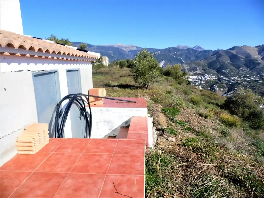 Vista exterior de Finca rústica en venda en Canillas de Albaida