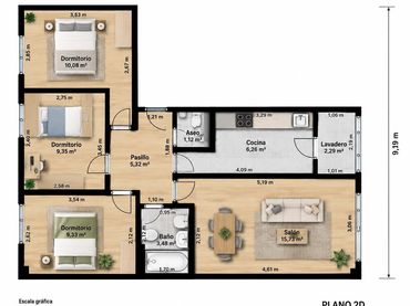 Apartamento con ascensor en venta en Fozaneldi - Tenderina - Ventanielles