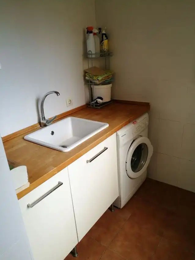 Cocina de Casa adosada en venta en Alcalá del Río con Aire acondicionado y Trastero