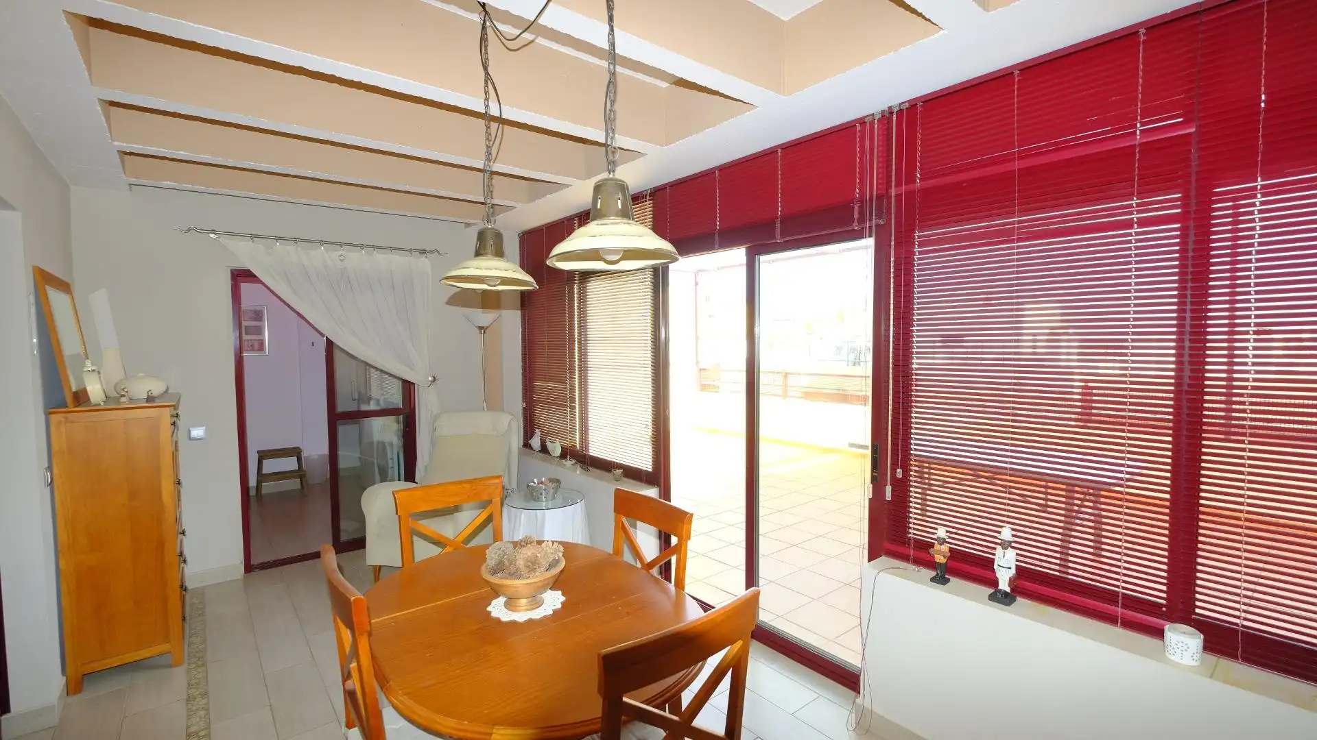 Dining room of Attic for rent in Alcalá de Guadaira  with Air Conditioner, Heating and Terrace