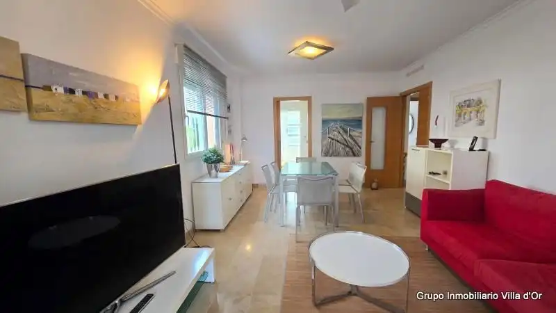 Wohnzimmer von Wohnungen zur Miete in Dénia mit Klimaanlage, Heizung und Terrasse