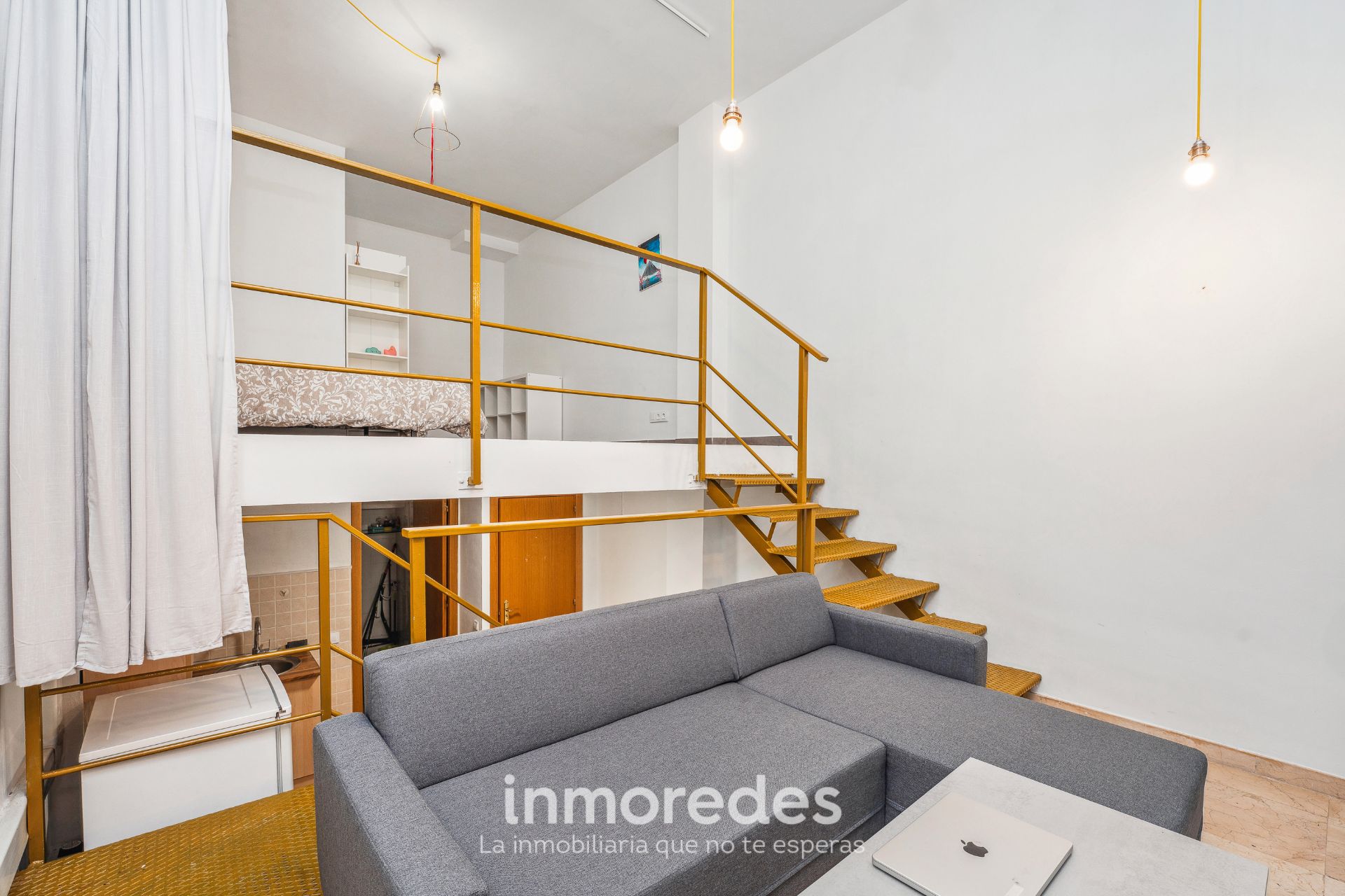 Living room of Planta baja for sale in  Barcelona Capital  with Furnished