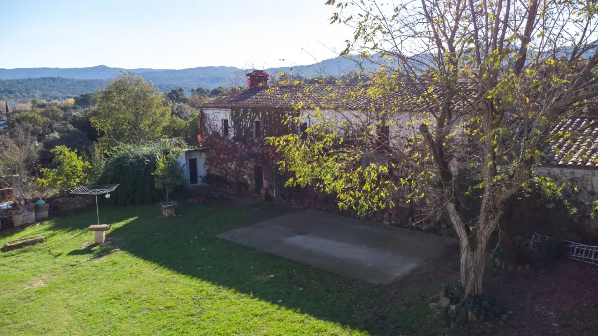 Jardín de Finca rústica en venta en Llagostera con Calefacción, Terraza y Trastero