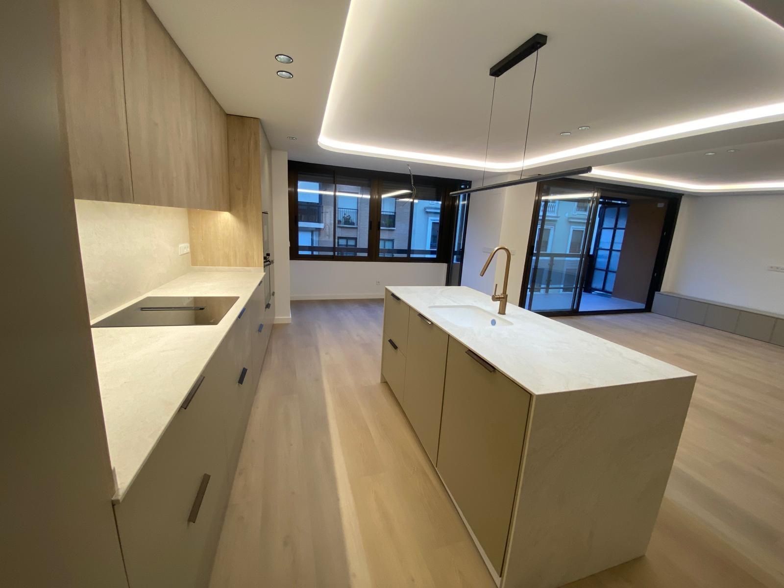 Kitchen of Flat for sale in  Murcia Capital  with Air Conditioner, Heating and Terrace