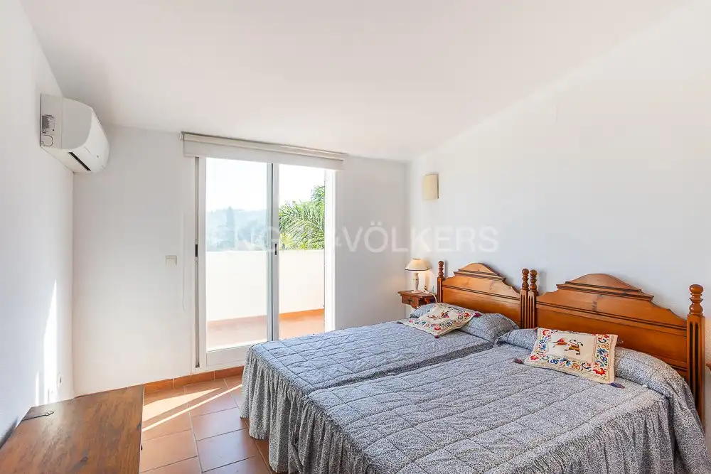 Bedroom of Houses for sale in Dénia  with Air Conditioner, Heating and Private garden