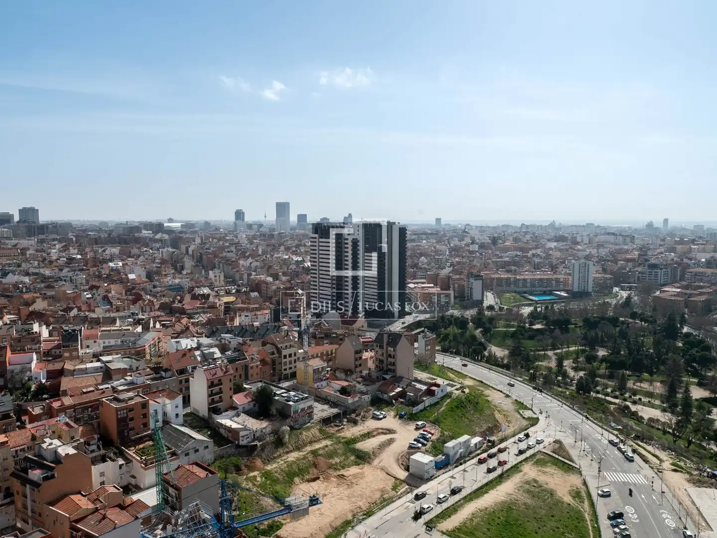 Vista exterior de Ático en venta en Madrid con Aire acondicionado, Calefacción y Terraza