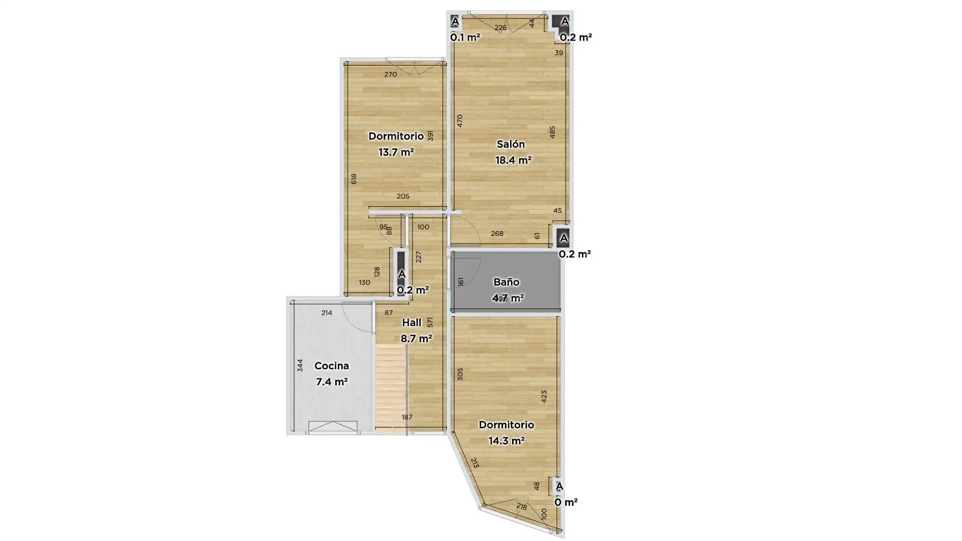 Dúplex en venta en Calle de las Cortes, 10, Casco Antiguo