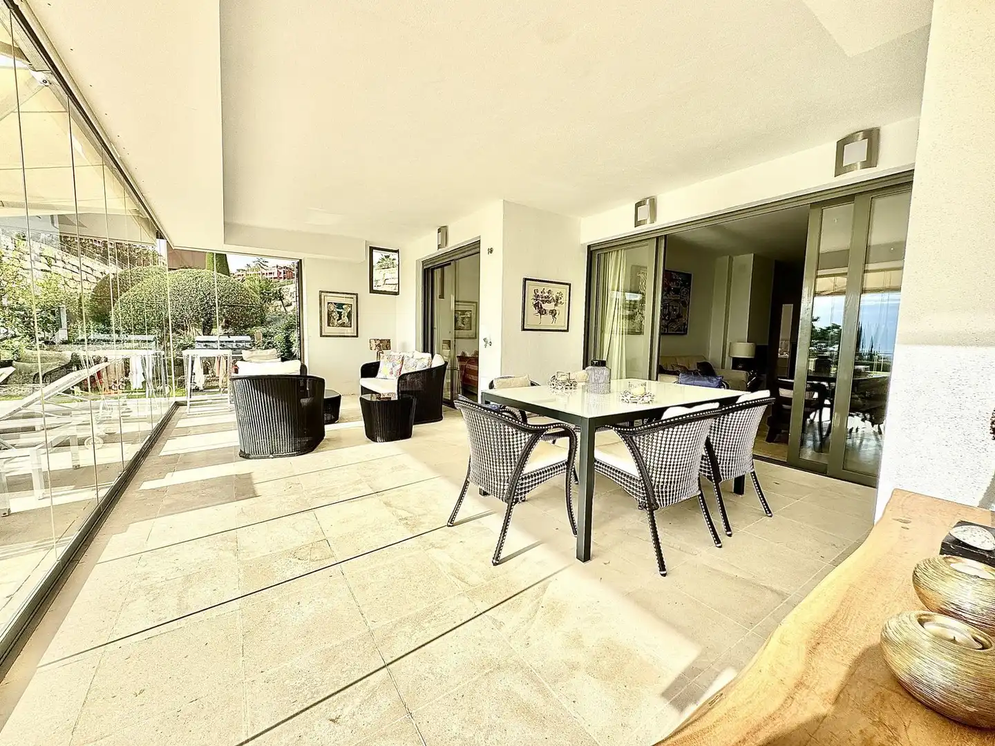 Terrace of Flat for sale in Benahavís  with Air Conditioner, Terrace and Furnished