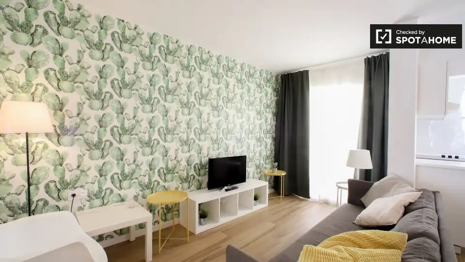 Habitación de Piso de alquiler en Valencia con Aire acondicionado, Calefacción y Amueblado