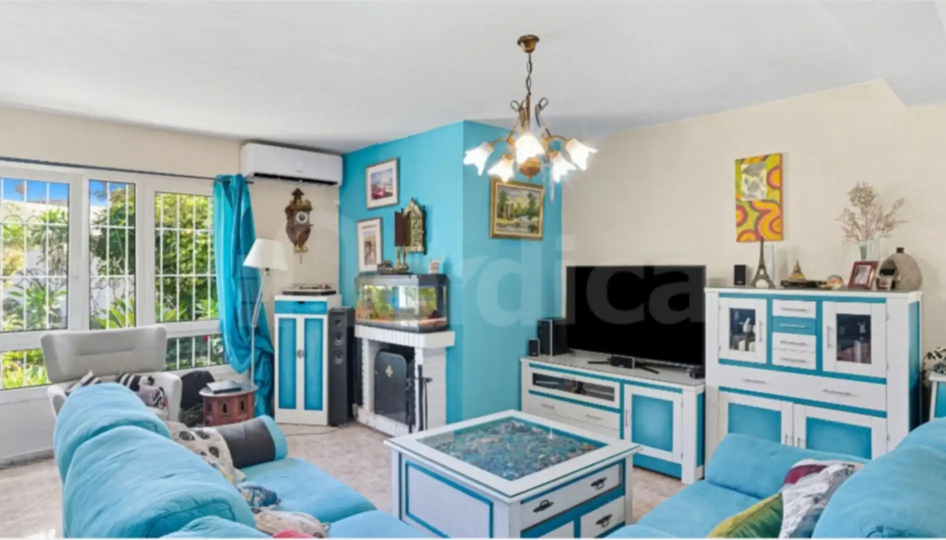 Sala de estar de Casa o chalet en venta en Marbella