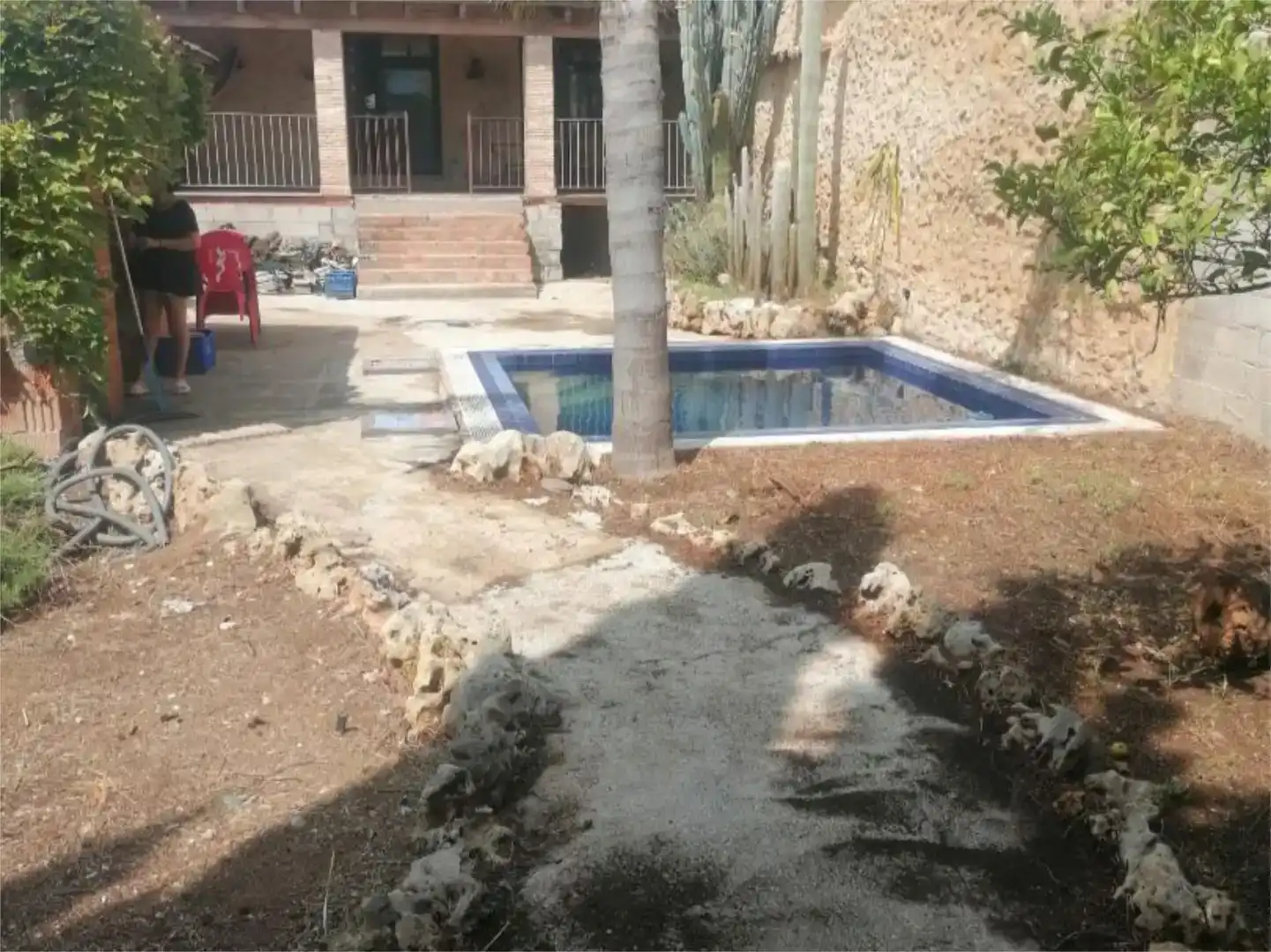Piscina de Casa adosada en venda en Canals amb Aire condicionat i Piscina