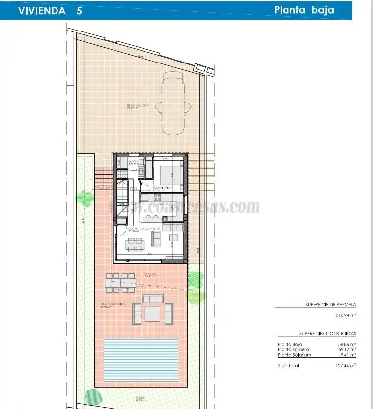 Villa mit Pool zum Verkauf in El Pinar de Campoverde, imagen 32