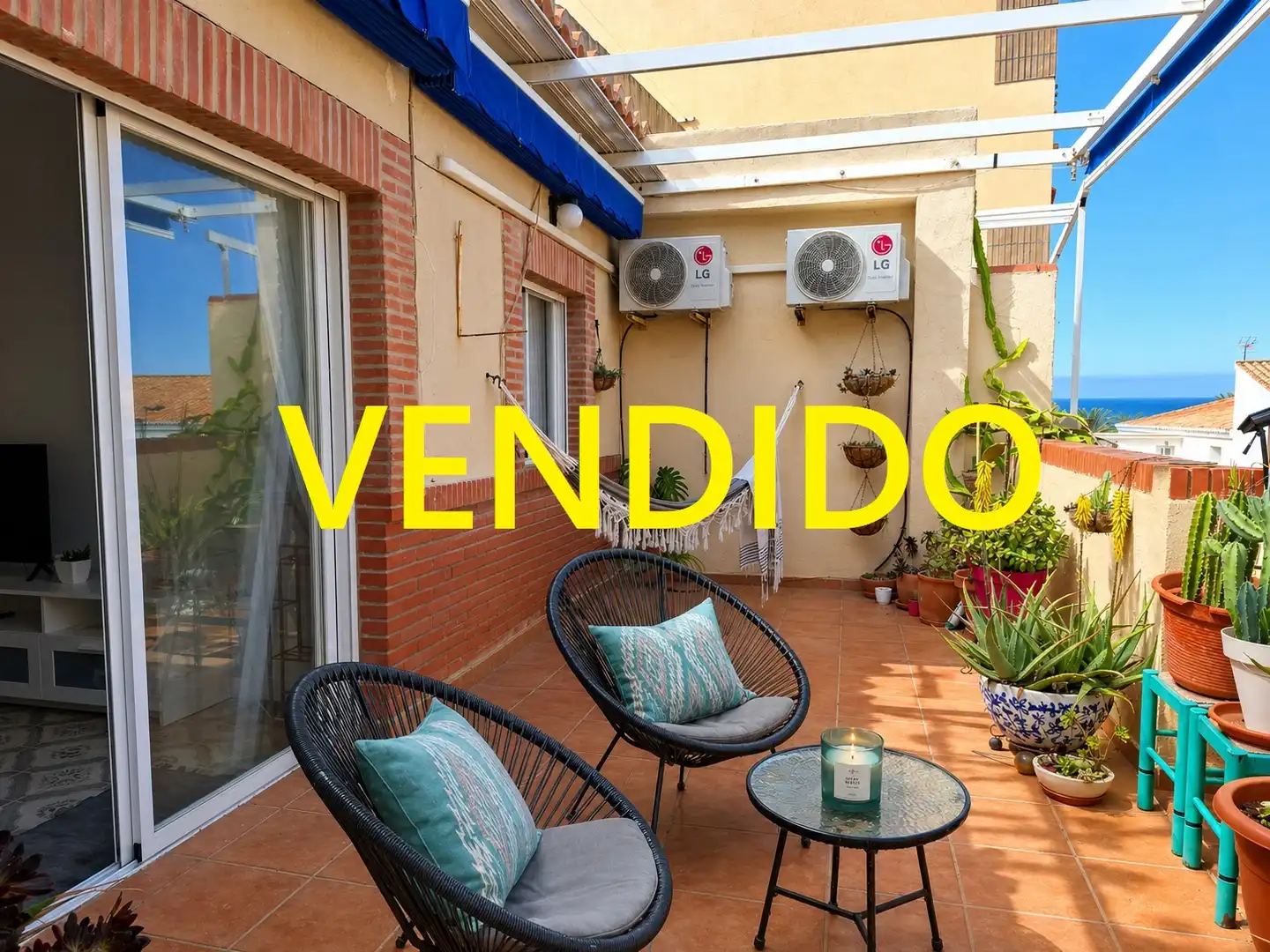 Terrace of Attic for sale in Torrenueva Costa  with Air Conditioner, Terrace and Furnished