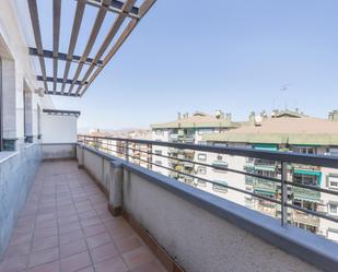 Terrace of Flat for sale in  Granada Capital  with Heating, Private garden and Terrace