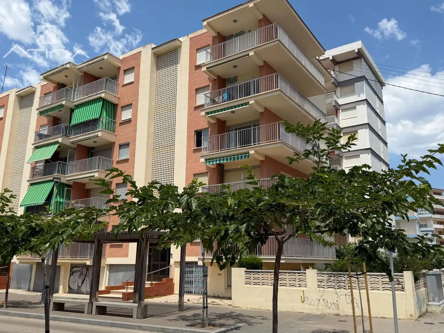 Vista exterior de Apartamento en venta en Gandia con Terraza
