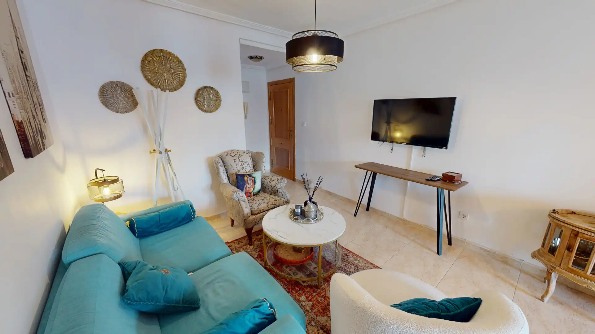 Living room of Flat for sale in El Campello  with Air Conditioner, Heating and Terrace