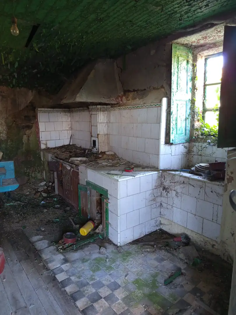 Cocina de Casa o chalet en venta en Covelo con Jardín privado y Balcón