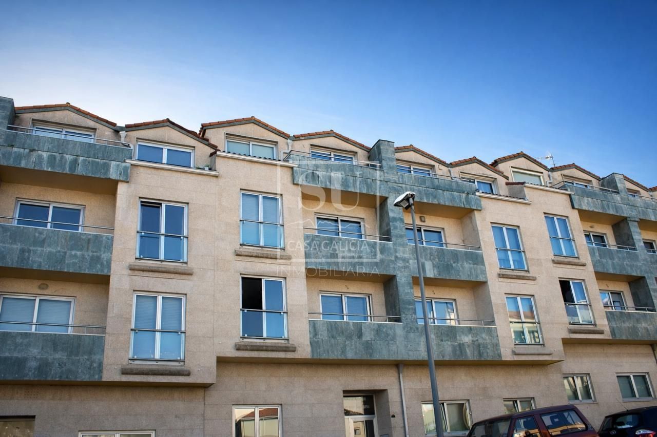 Vista exterior de Piso en venta en Baiona con Calefacción, Trastero y Amueblado