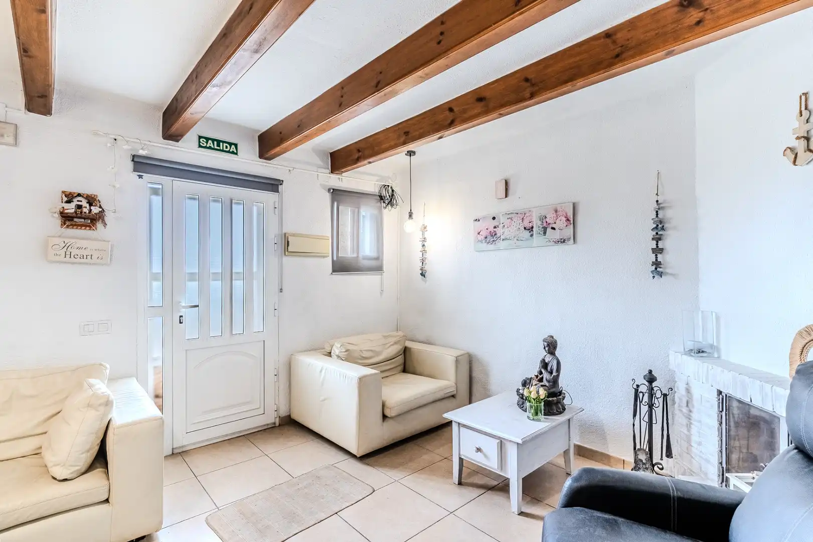 Sala de estar de Casa o chalet en venta en Amposta con Aire acondicionado, Calefacción y Jardín privado