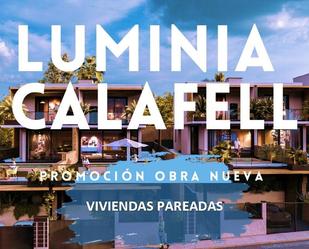 Exterior view of Single-family semi-detached for sale in Calafell  with Air Conditioner, Heating and Terrace