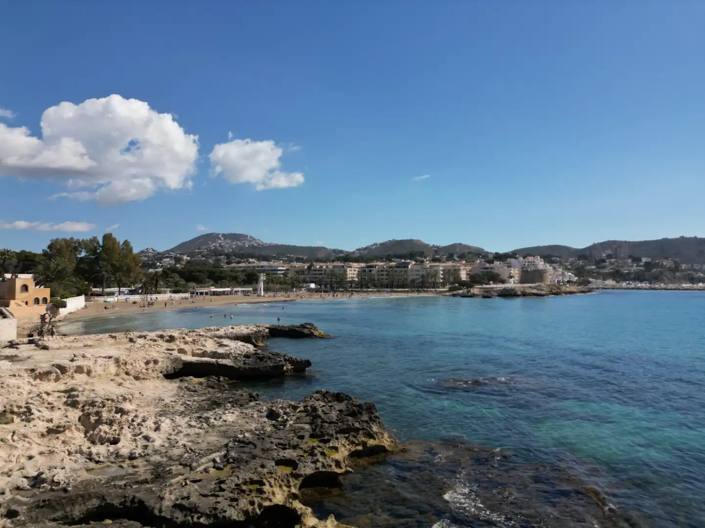 Vista exterior de Casa o chalet en venta en Moraira
