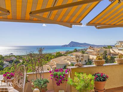 Exterior view of Attic for sale in Altea  with Air Conditioner, Terrace and Swimming Pool