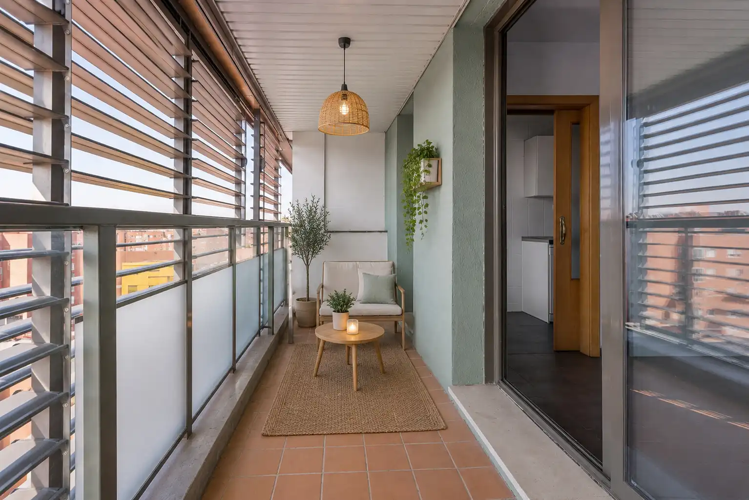 Balcony of Flat for sale in Madrid  with Terrace