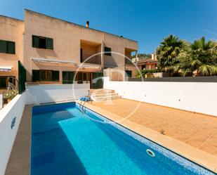 Exterior view of Single-family semi-detached for sale in Calvià  with Air Conditioner, Terrace and Swimming Pool