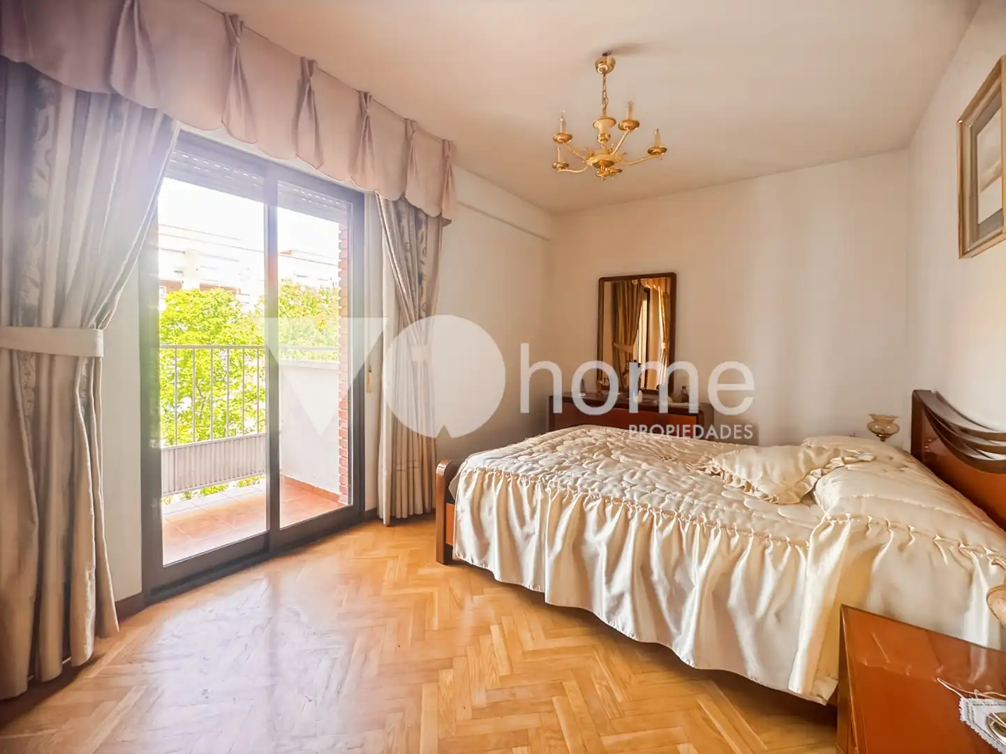 Schlafzimmer von Wohnung zum Verkauf in Madrid mit Heizung, Terrasse und Möbliert