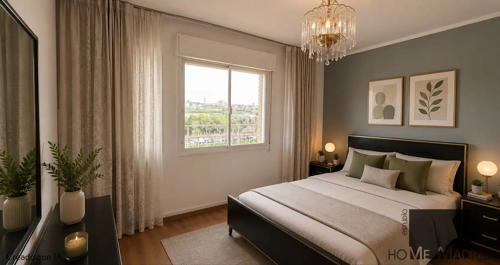 Schlafzimmer von Wohnung zum Verkauf in Móstoles mit Heizung und Terrasse
