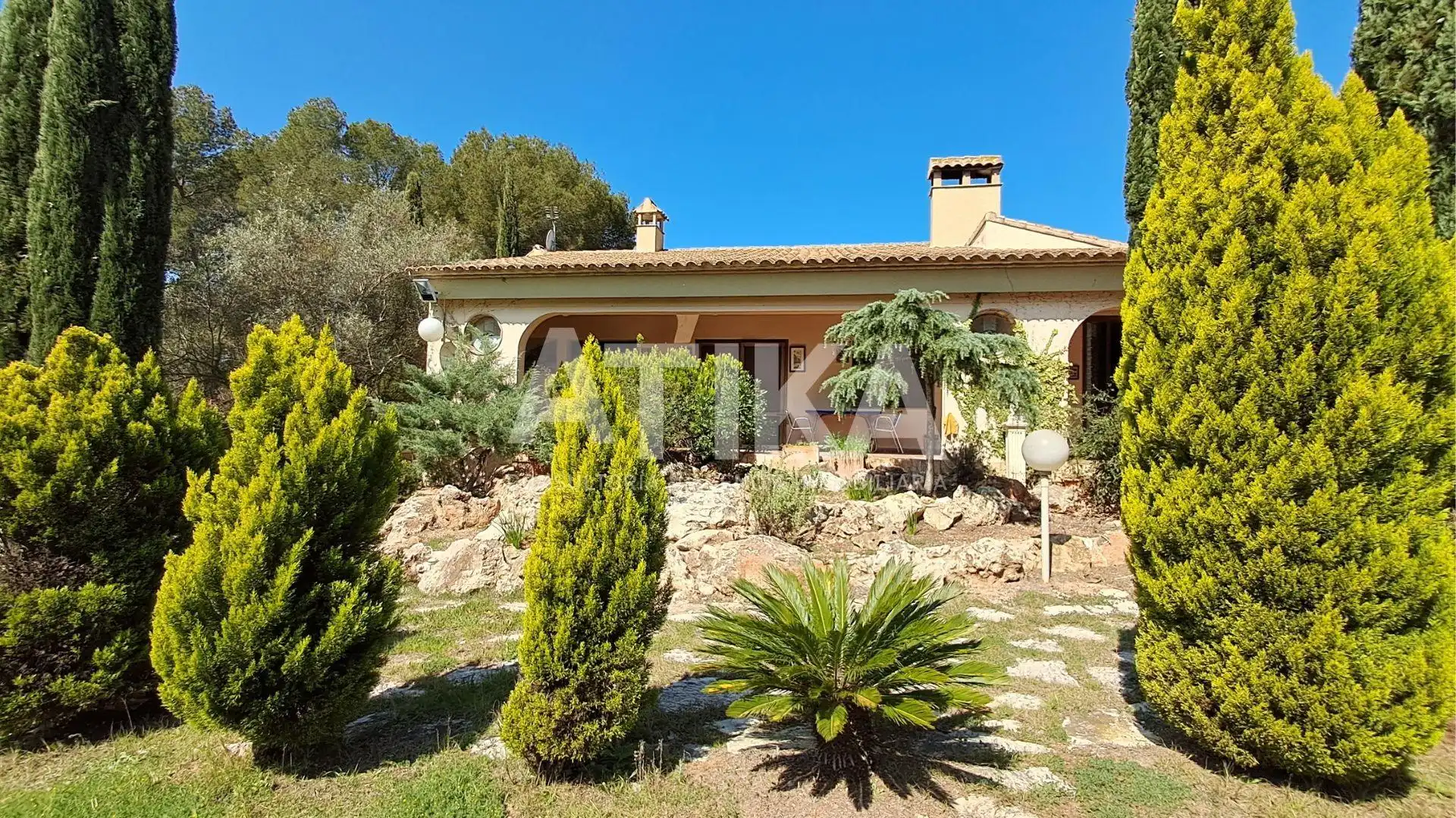 Garden of Houses for rent in Ontinyent  with Heating, Private garden and Furnished