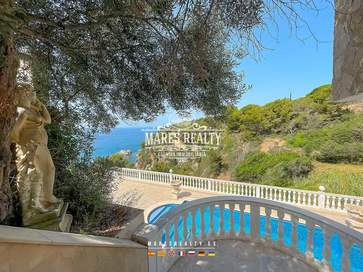 Vista exterior de Casa o xalet en venda en Lloret de Mar amb Aire condicionat, Calefacció i Jardí privat