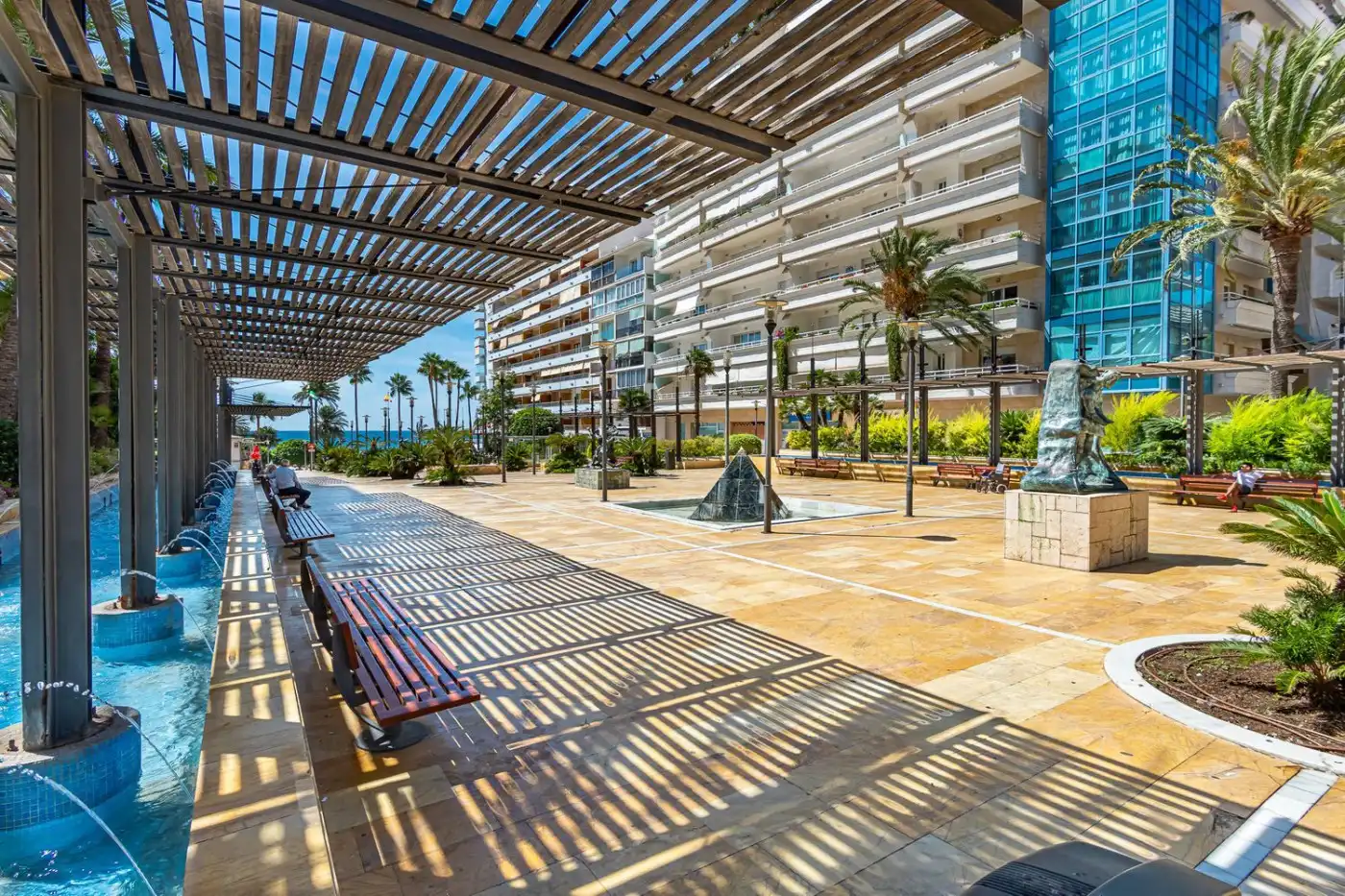 Terrasse von Garage zum Verkauf in Marbella