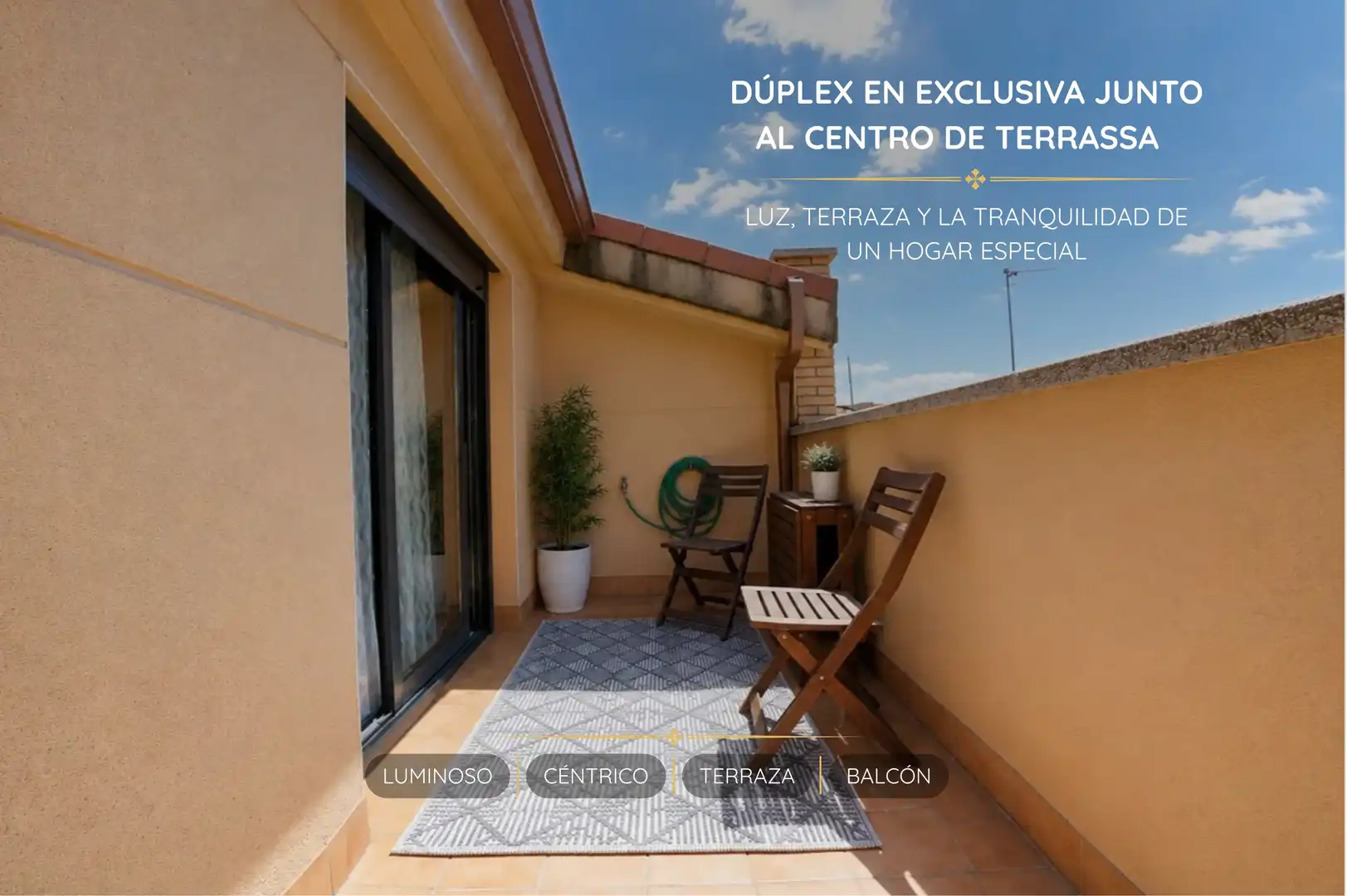 Terrassa de Dúplex en venda en Terrassa amb Aire condicionat, Calefacció i Terrassa