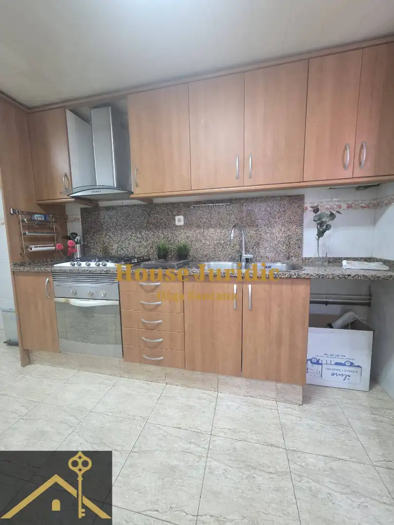 Kitchen of Flat for sale in Mataró  with Oven, Balcony and Alarm