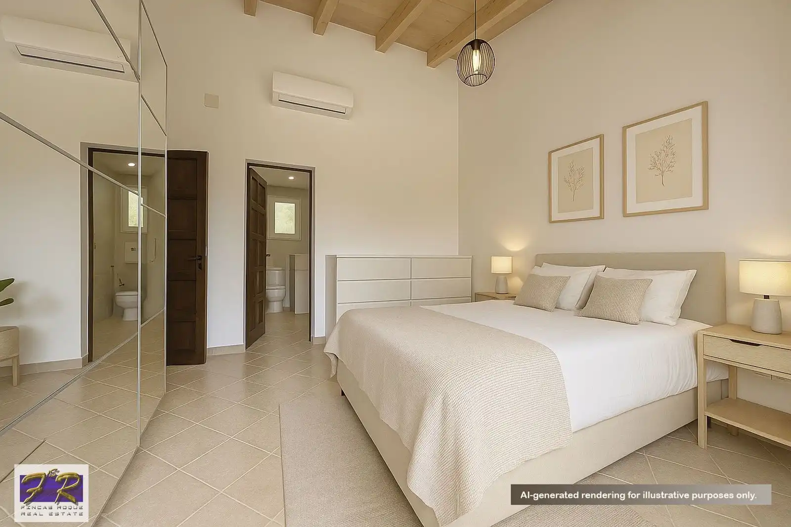 Dormitori de Casa o xalet en venda en Alcúdia amb Aire condicionat, Terrassa i Traster