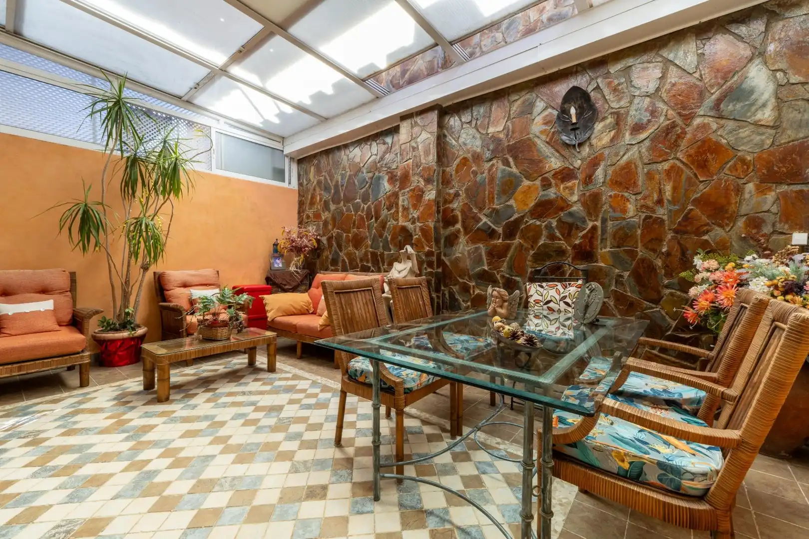 Terrace of Detached homes for sale in Córdoba  with Air Conditioner, Heating and Storage room