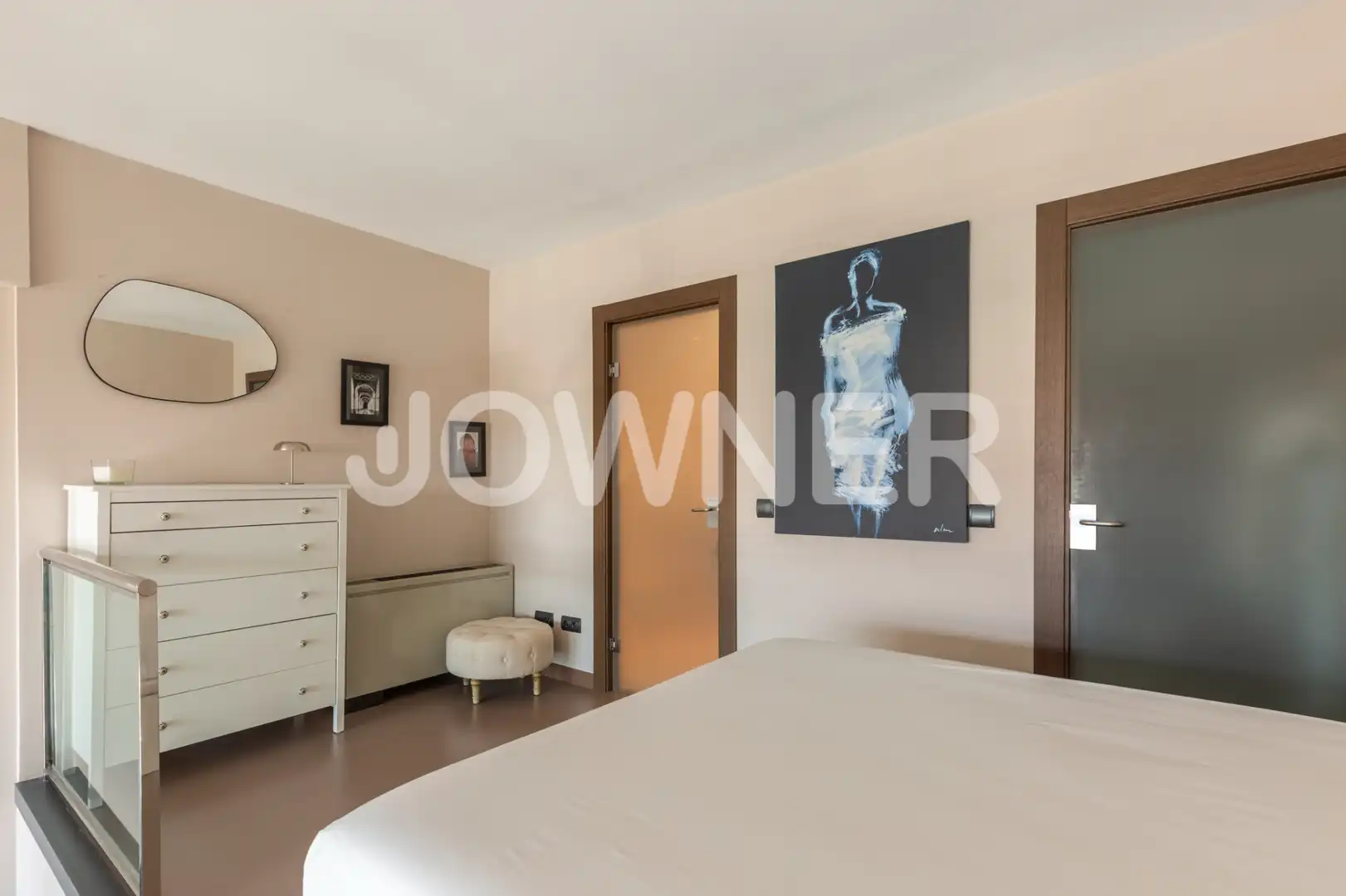 Bedroom of Flat for rent in Madrid  with Air Conditioner and Furnished